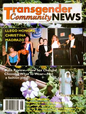 TRANSGENDER COMMUNITY NEWS AUGUST 2002